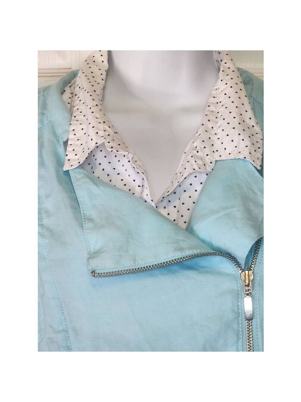 Chico's Turquoise Jacket - Picture 4 of 8